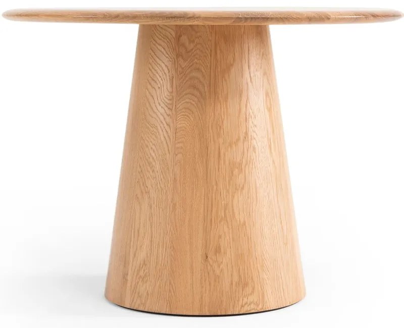 Okrągły stolik z litego drewna dębowego ø 55 cm Mushroom – Gazzda