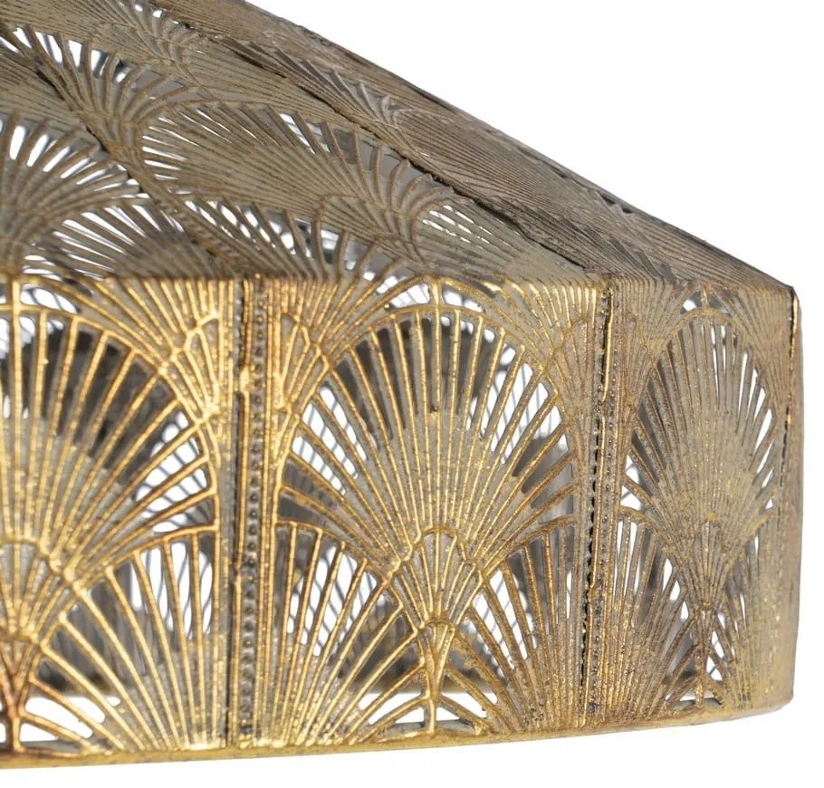 Lampa wisząca w kolorze złota z metalowym kloszem ø 41,5 cm – Ixia
