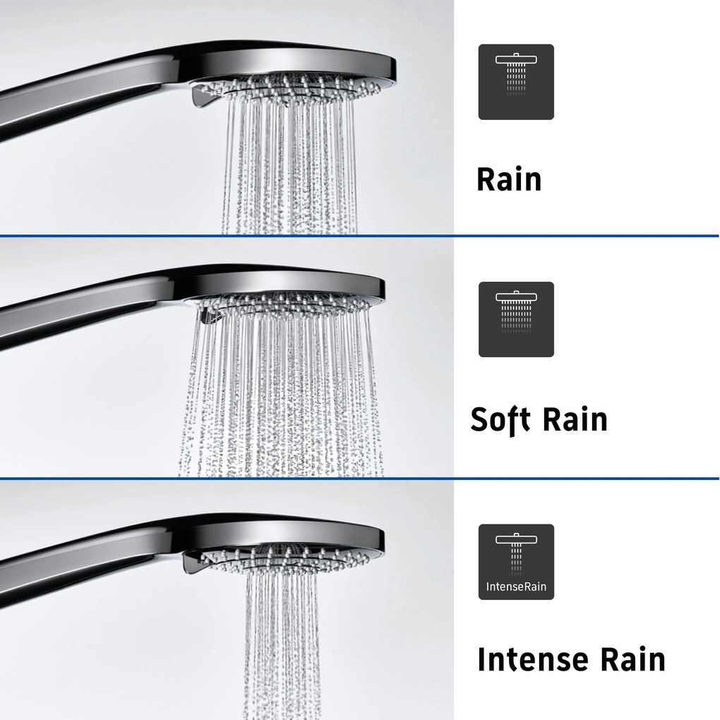 Duravit Universal Handbrause 3 Strahlarten