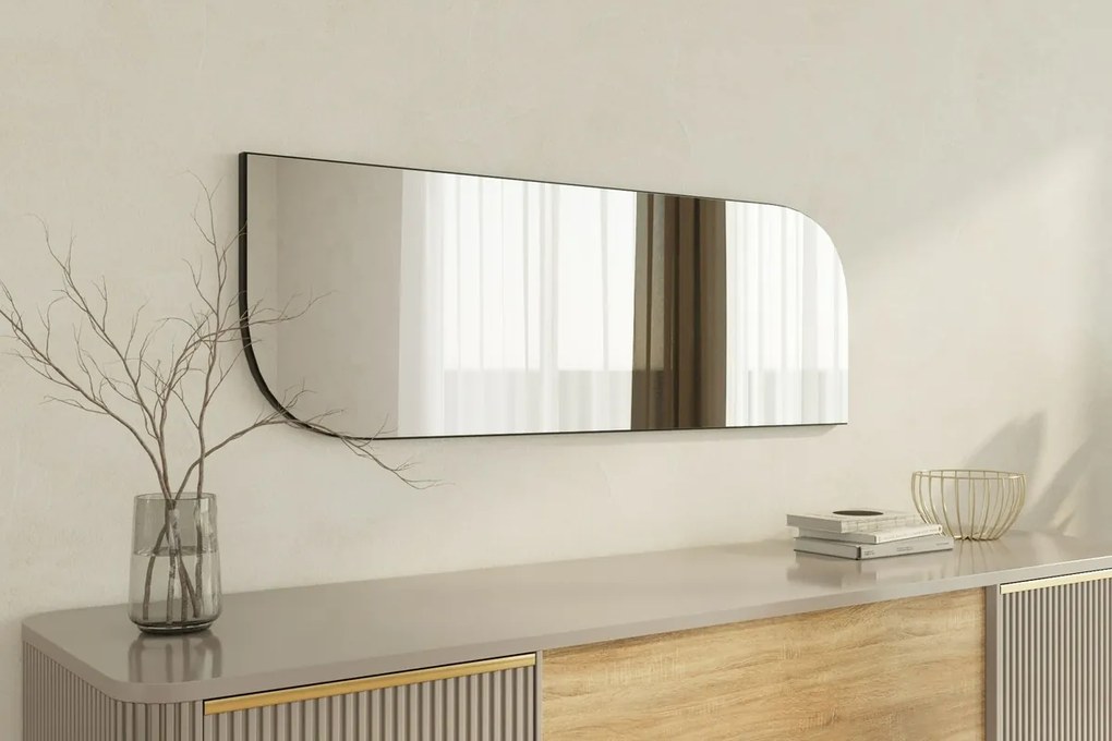 Lustro Arni Black 40 x 120 cm
