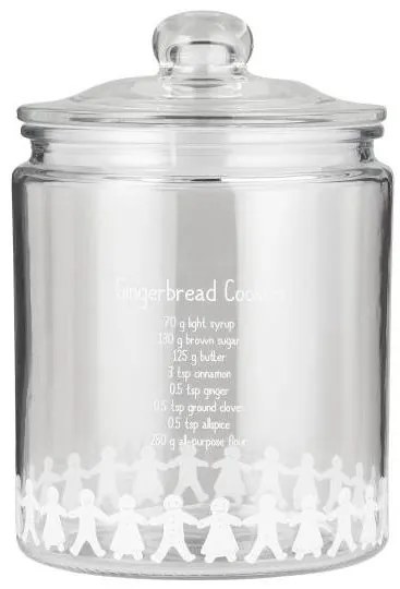 IB Laursen Szklany pojemnik GINGERBREAD COOKIES 1900 ml