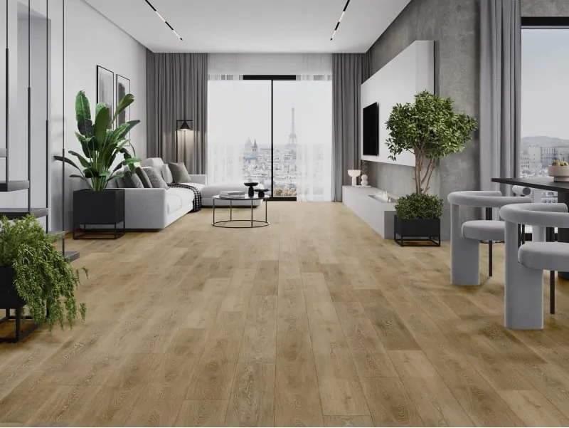 Mexen Alabama panele winylowe 1227 x 187 mm LVT Dryback 2,5 mm, podkład PVC, 4 V-Fuga, Dąb - F1319-1227-187-255-4V1-01