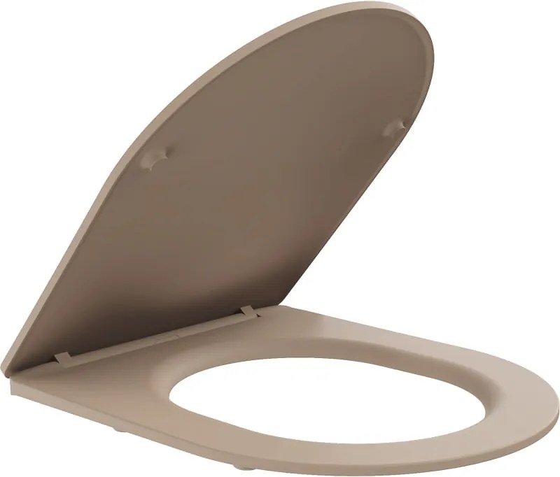 Mexen deska wolnoopadająca slim, duroplast, cappuccino mat - 39740064
