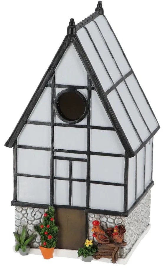 Biała budka dla ptaków Esschert Design Green House