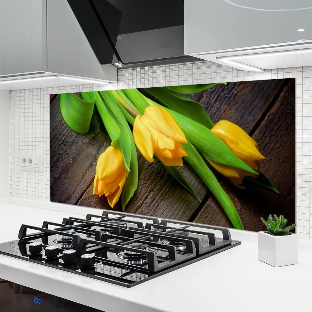 Szkło nad Blatem Klasyczny Bukiet Tulipanów