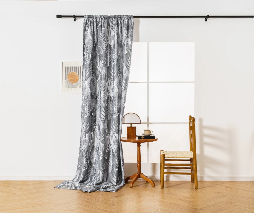 Zasłony designerskie PERUN 140x270 cm (2 szt.), wzorzyste