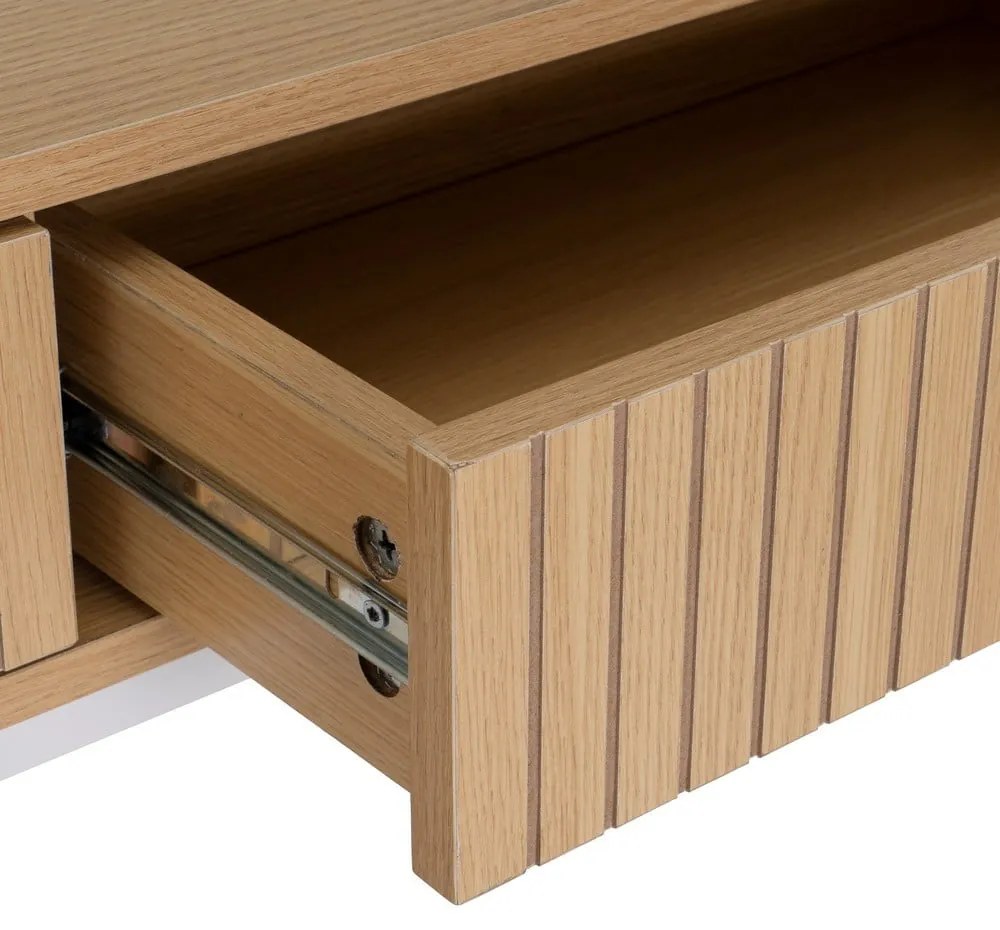 Konsola w dekorze dębu w naturalnym kolorze 30x100 cm Mid-Lines – Casa Selección