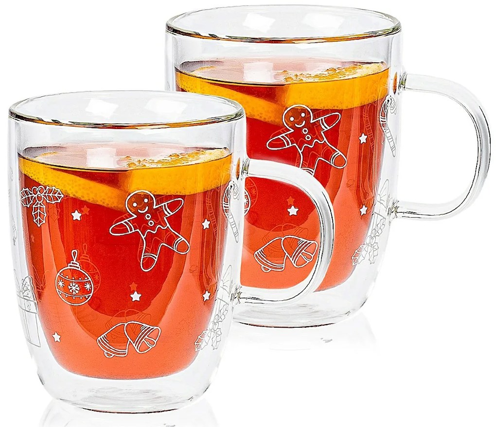 4Home Szklanka termiczna Winter Hot&Cool 400 ml, 2 szt.