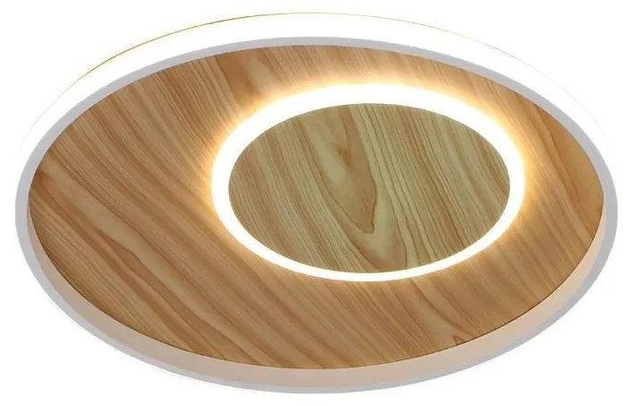 LED 65W 230V 3000-6500K brązowy plafon z ściemniaczem + DO