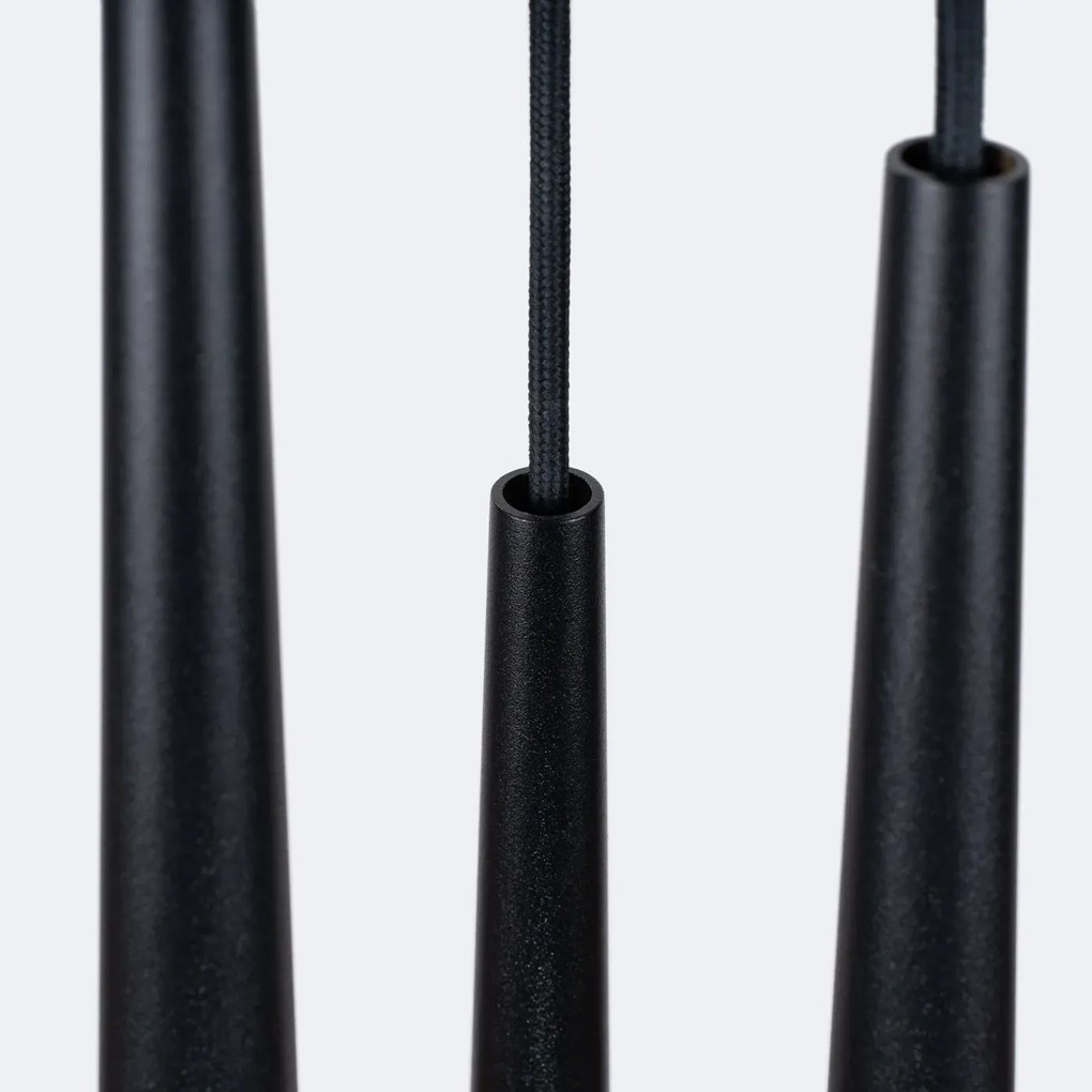 Lampa wisząca BLISS 3P czarna SOLLUX LIGHTING