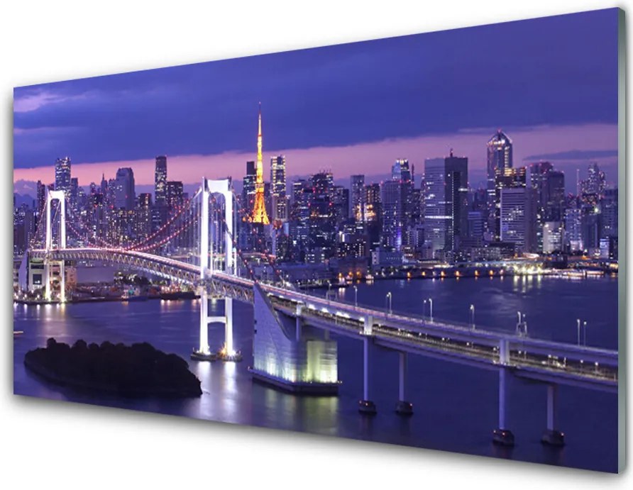 Panel nad blat kuchenny Stalowa Architektura Mostu