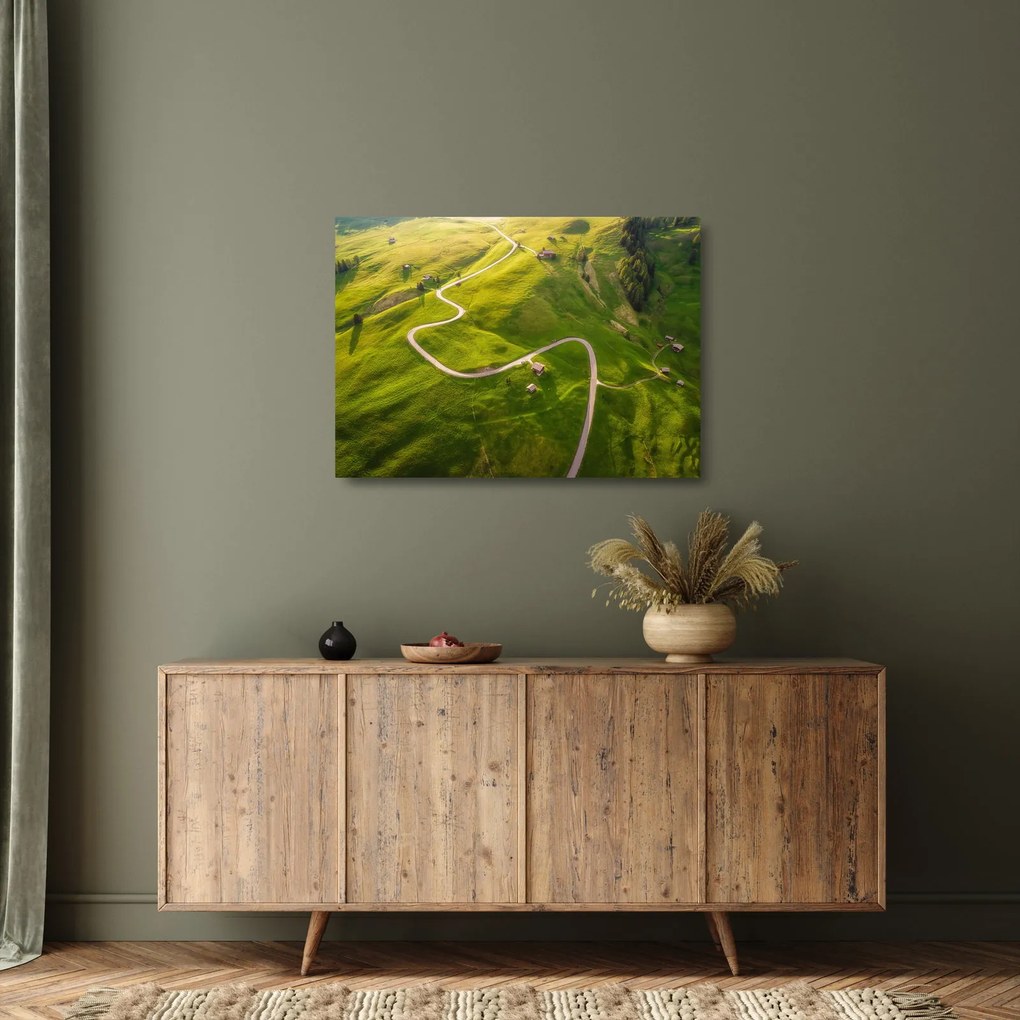 Obraz na szkle - Plateau Meadow (70x50 cm)