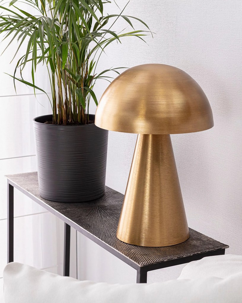 Lampa stołowa Mushroom Gold 48cm