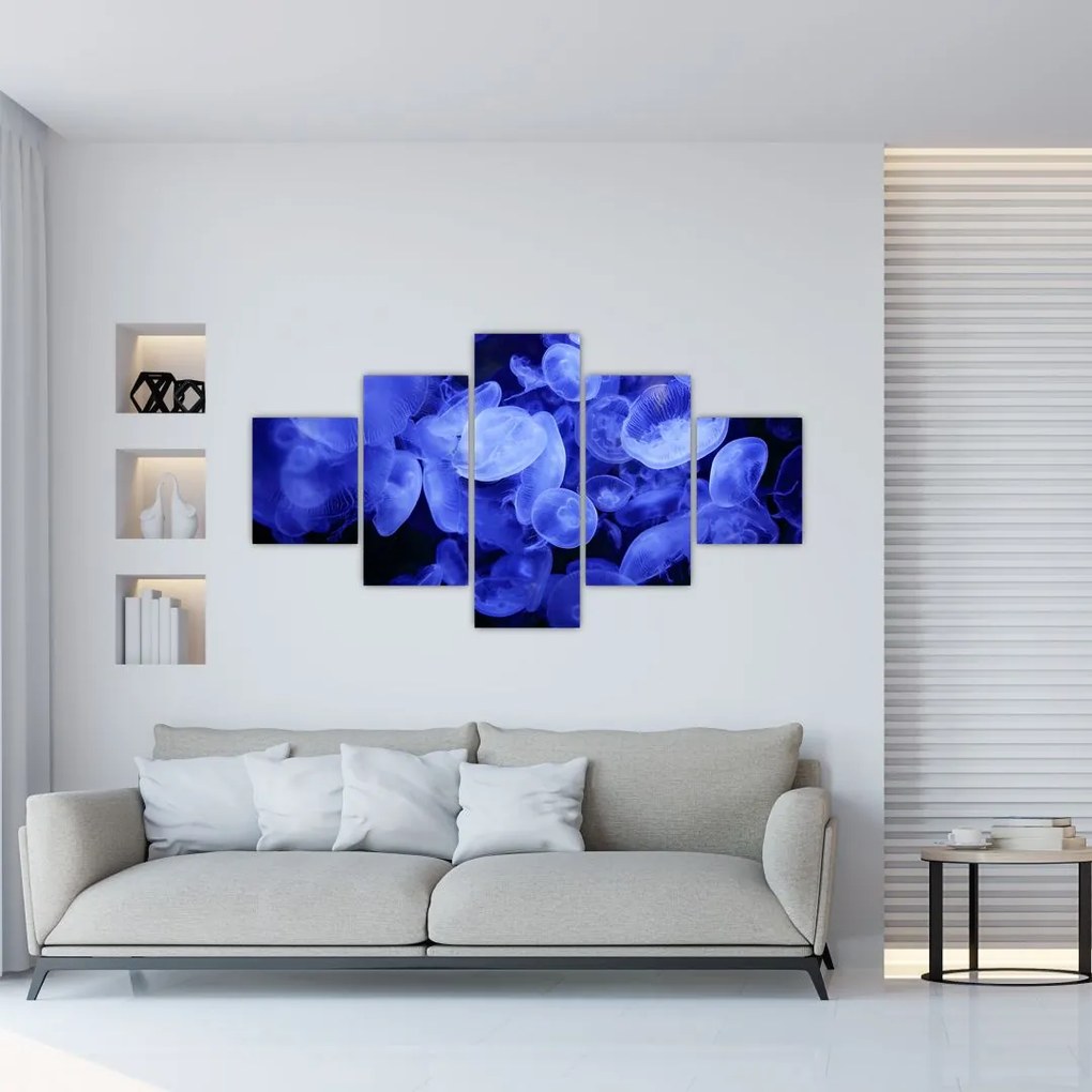 Obraz - Meduzy (125x70 cm)