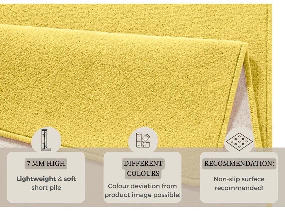 Żółty dywan 160x240 cm Fancy – Hanse Home