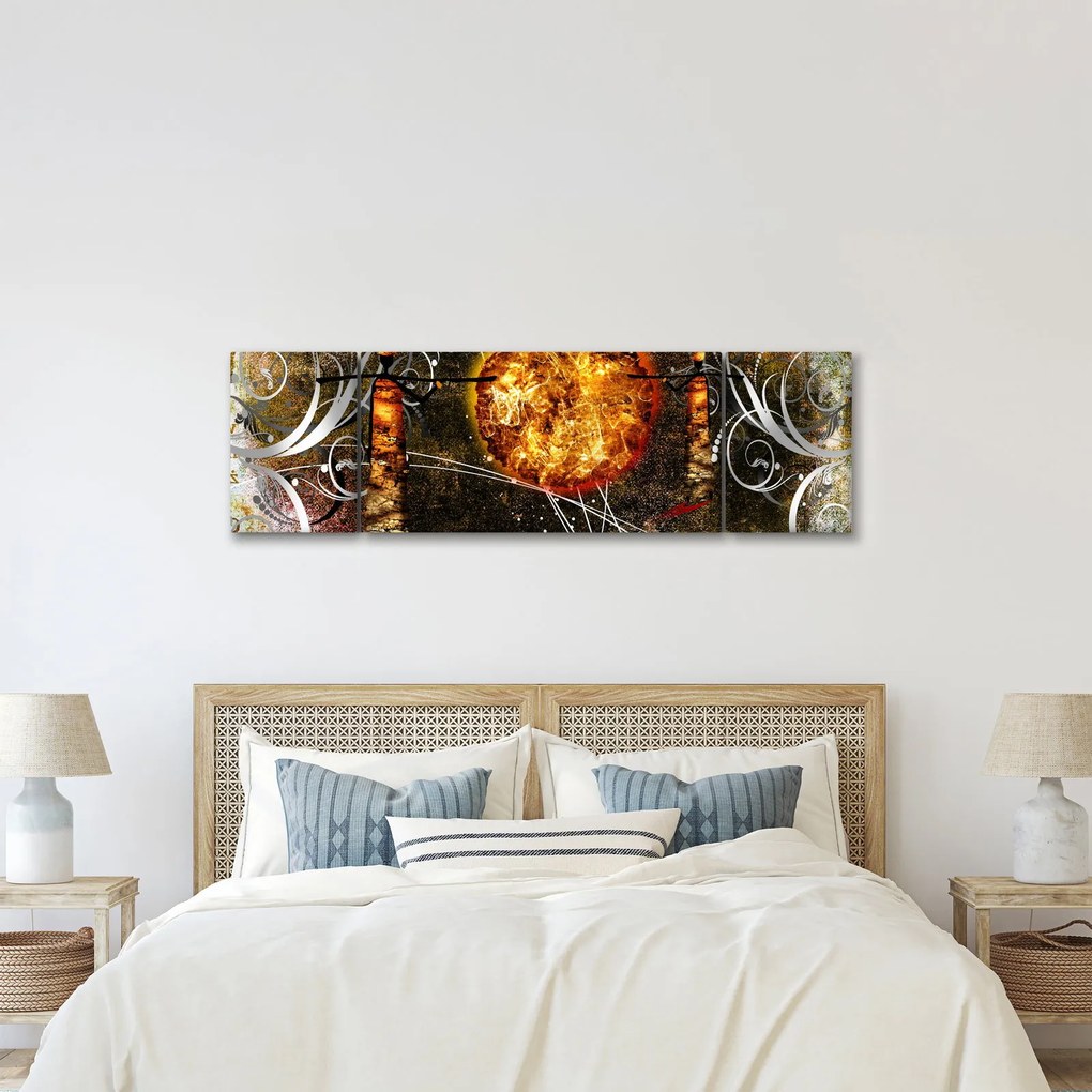 Obraz malarstwa z epoki starożytnej (170x50 cm)