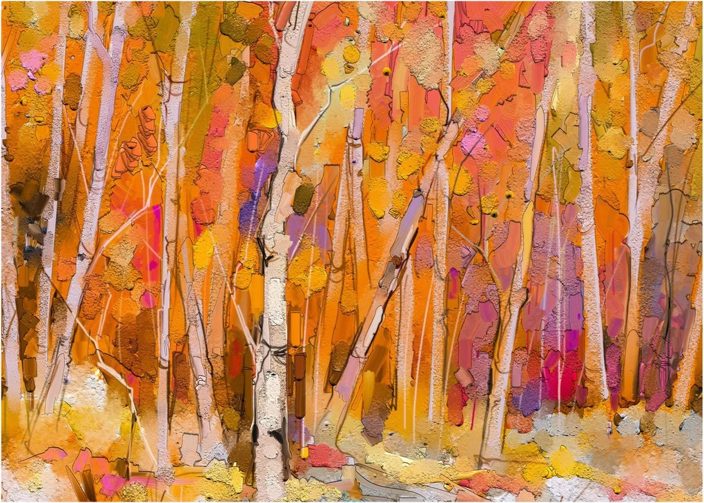 Obraz - Jesienny las (70x50 cm)