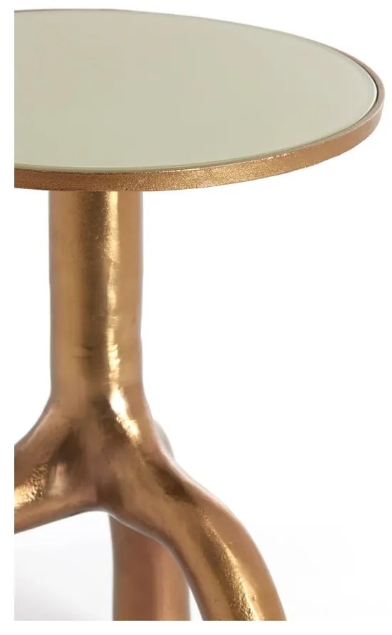 Metalowy okrągły stolik ø 40,5 cm Mello – Light & Living