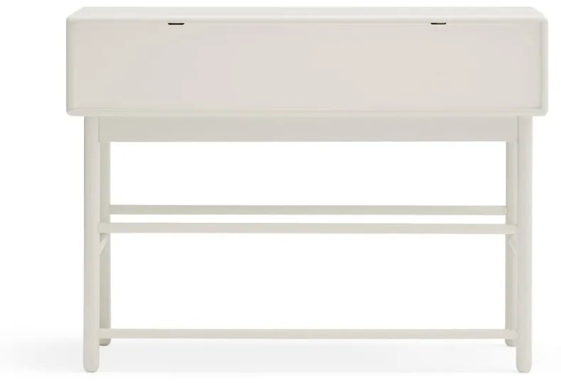 Biała konsola 35x120 cm Corvo – Teulat