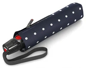 KNIRPS T.200 KELLY DARK NAVY - elegancki damski w pełni automatyczny parasol
