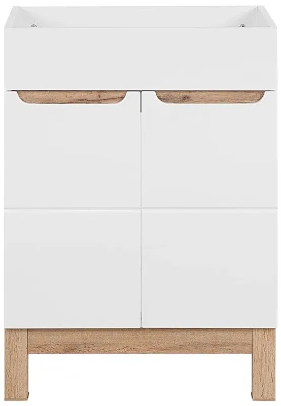 Szafka Z Umywalką 60 Cm W1-L24