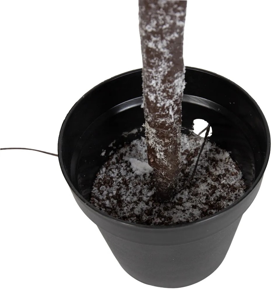 Świąteczna zewnętrzna lampa podłogowa Drzewko 120 cm z LED i timerem IP44 - Fuyu