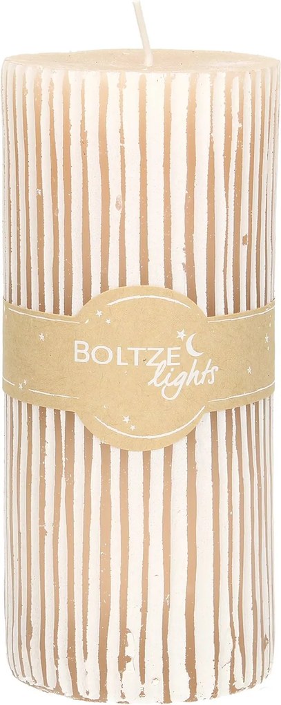 Świeca Renee 15cm beige