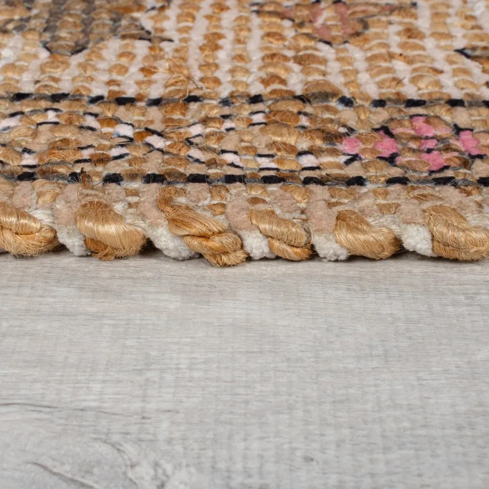 Chodnik z mieszanki juty w naturalnym kolorze tkany ręcznie 60x230 cm Celine Jute Global – Flair Rugs