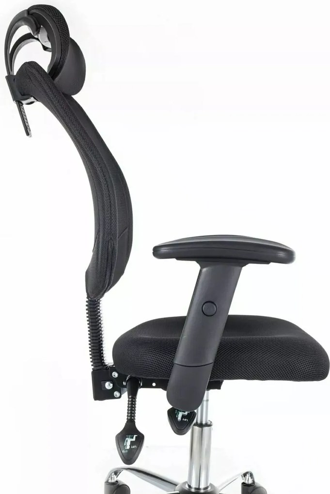 Fotel obrotowy Q-118R Signal, zgodny z normą BHP