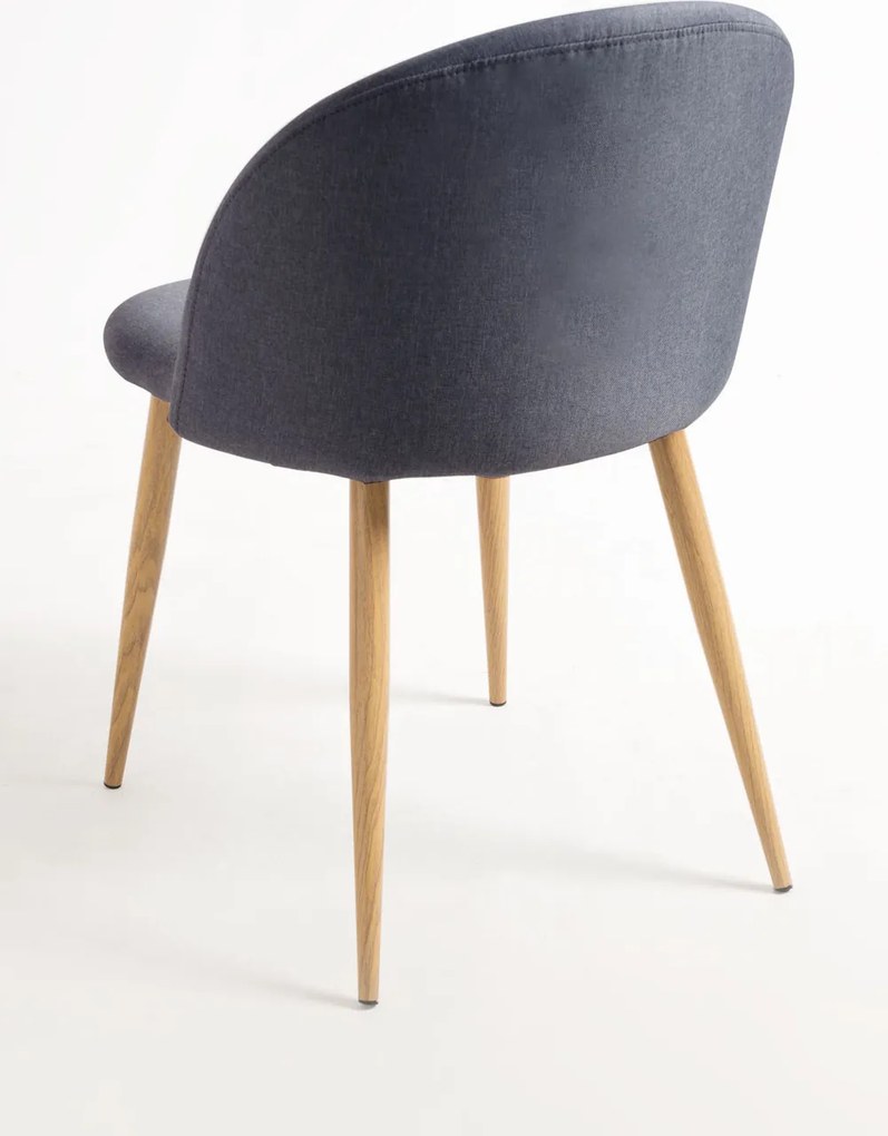 Zestaw 4 Krzese Vint Tkanina