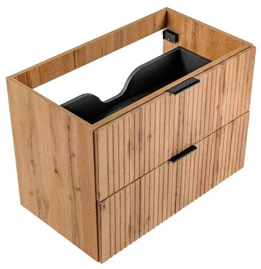 Szafka pod umywalkę ADEL OAK 82 80cm dąb wotan COMAD