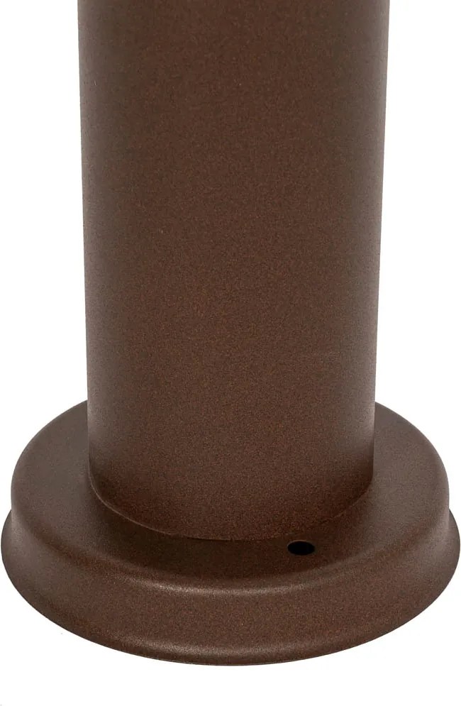 Latarnia zewnętrzna rdzawo-brązowa z opalem 45 cm IP44 - Rox