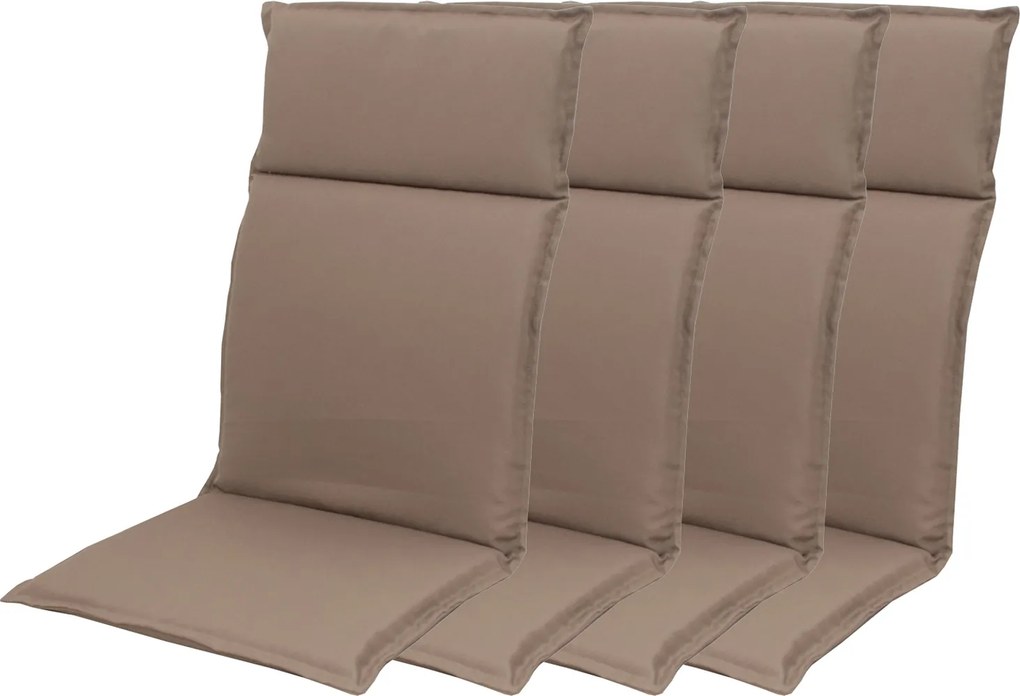 Doppler HIT UNI 7846 wysoki - zestaw 4 szt. zestaw 4 szt. poduszek na krzesło z wysokim oparciem