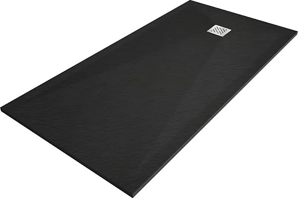 Mexen Stone+ brodzik kompozytowy prostokątny 160 x 90 cm, czarny - 44709016