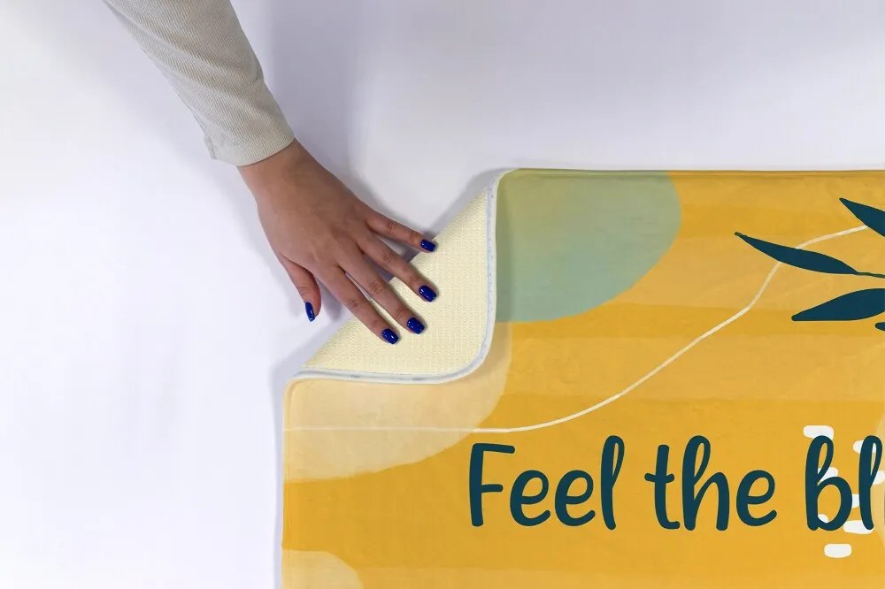 Dywanik łazienkowy antypoślizgowy Dywanik łazienkowy antypoślizgowy Geometryczna Abstrakcja