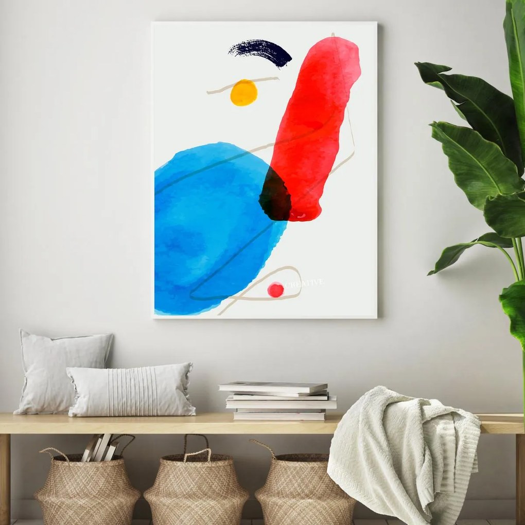 Plakat - Artystyczna abstrakcja (A4)