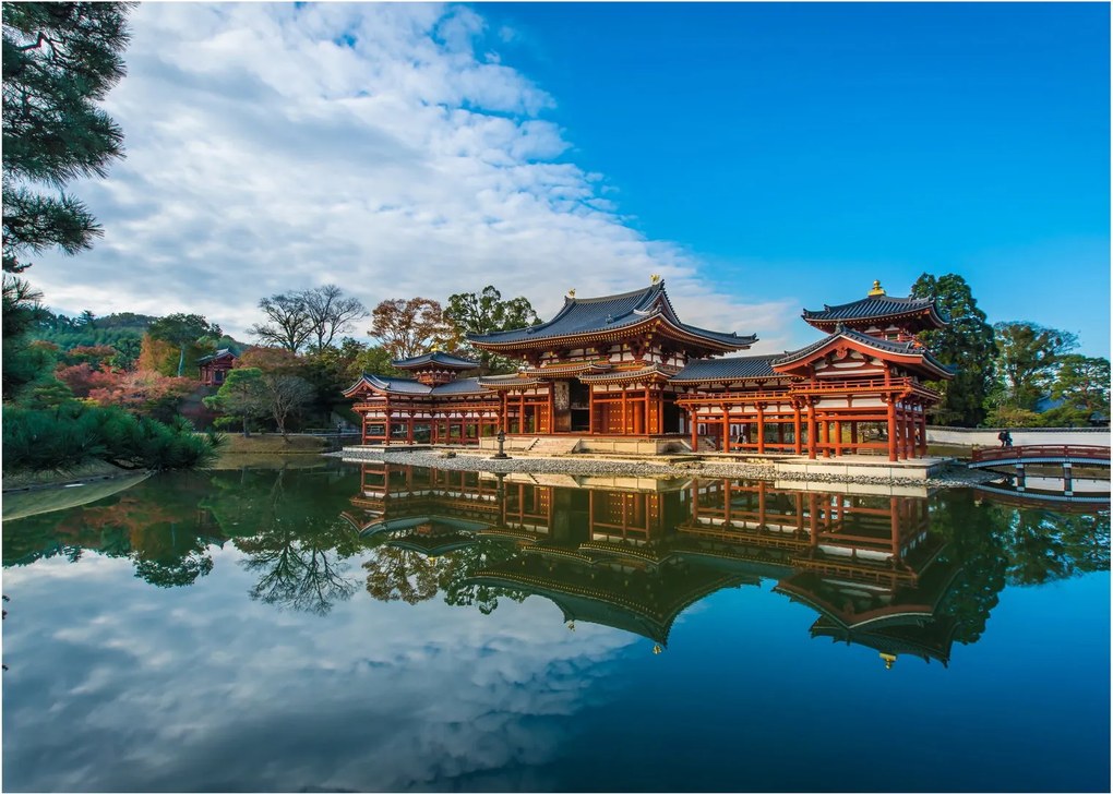 Obraz - Świątynia Byodo-in, Japonia (70x50 cm)