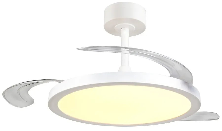 Biała lampa sufitowa LED Kasfjord – Trio