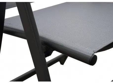 EXPERT ACTIVE szary - zestaw ogrodowy aluminiowy 4+1