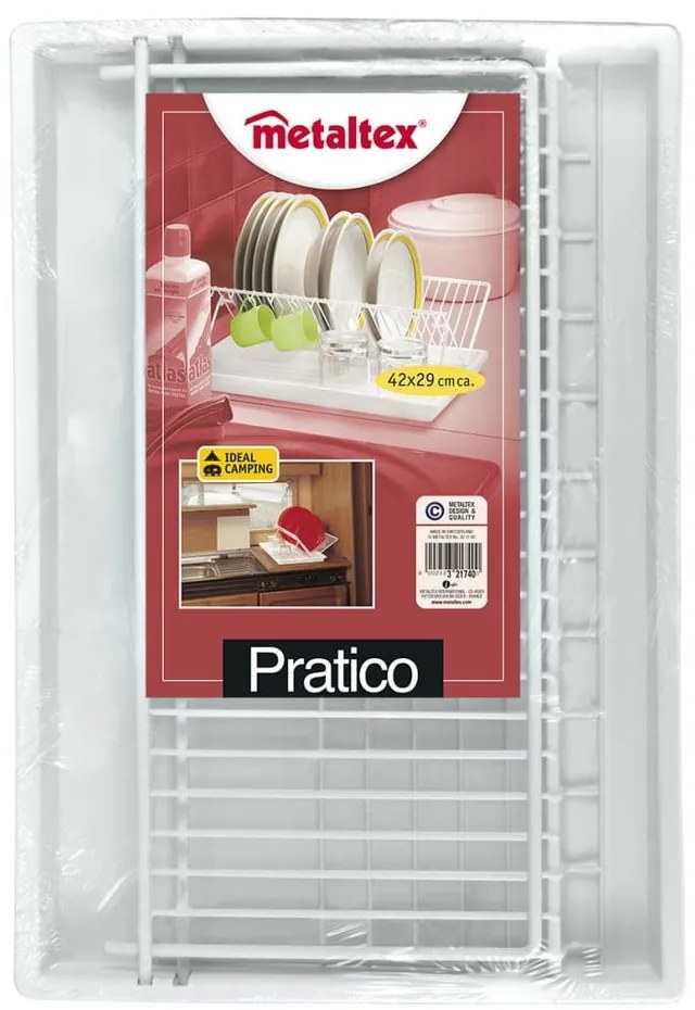 Ociekacz do naczyń Metaltex Pratico, 42x29 cm