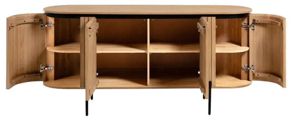 Niska komoda z litego drewna mango 170x80 cm Licia – Kave Home