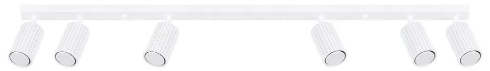 Biała lampa punktowa 6,5x117 cm Gleam – Sollux