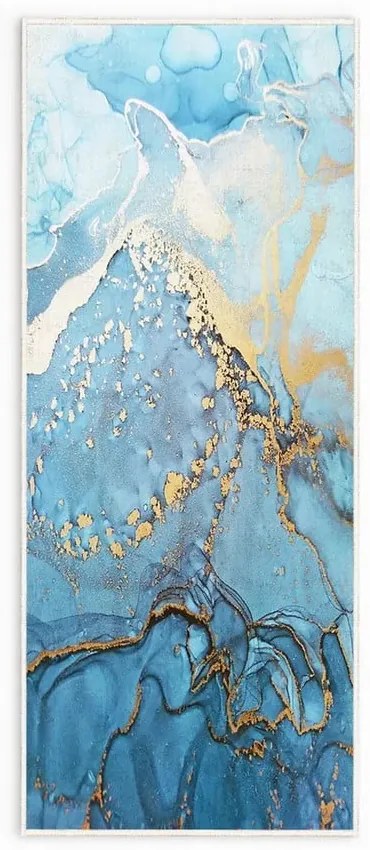 Niebieski dywan odpowiedni do prania 80x150 cm Blue Waves – Oyo Concept