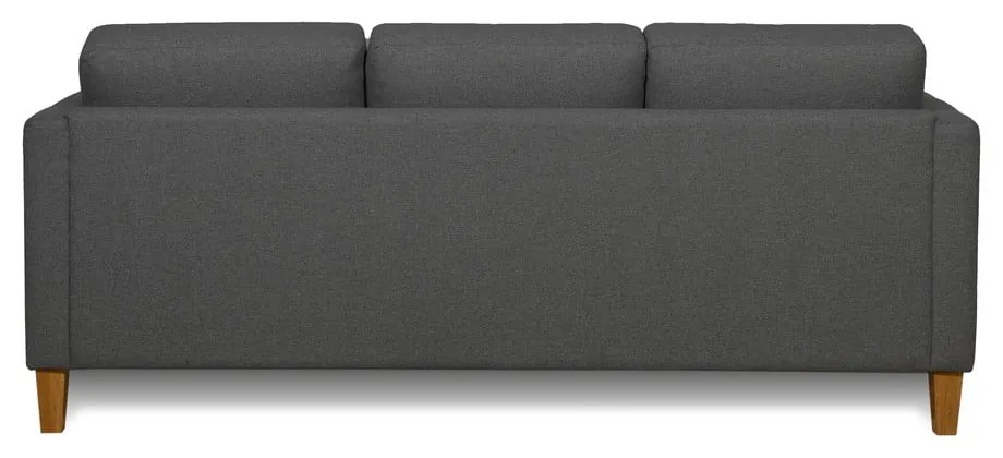 Ciemnoszara sofa 217 cm Eden – Scandic