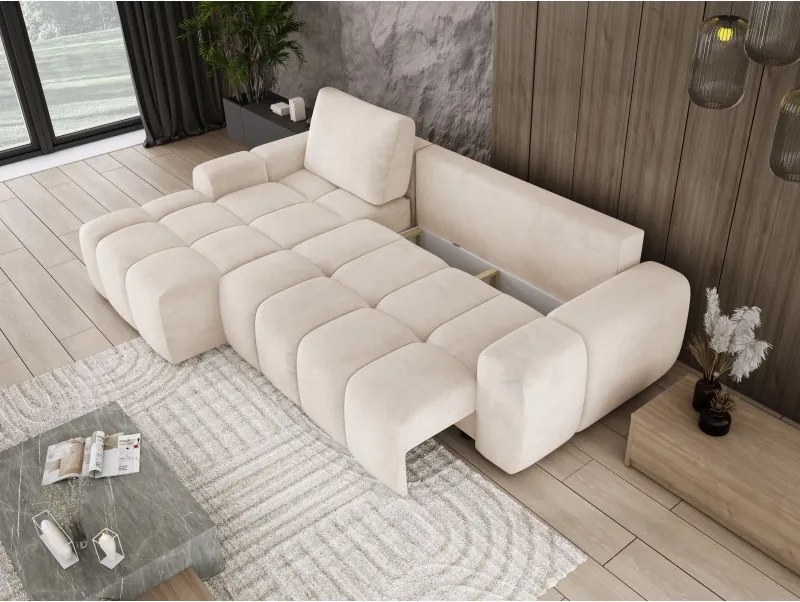 Narożnik MAILO system DL z pojemnikiem i funkcją spania WERSAL