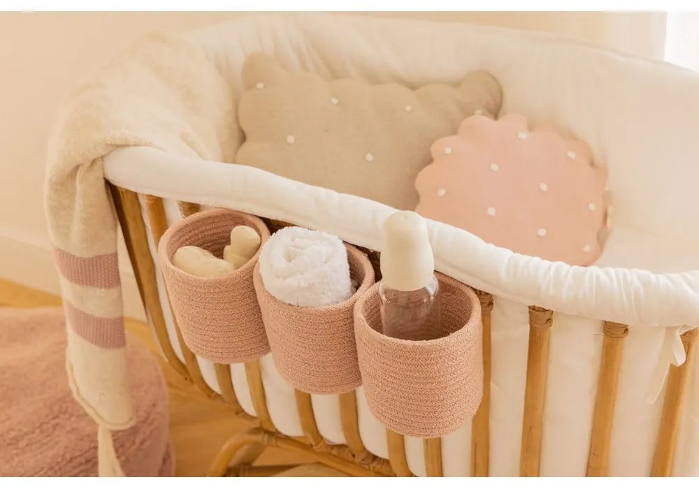 Organizery na łóżeczko zestaw 32 cm Bobby Vintage Nude – Lorena Canals