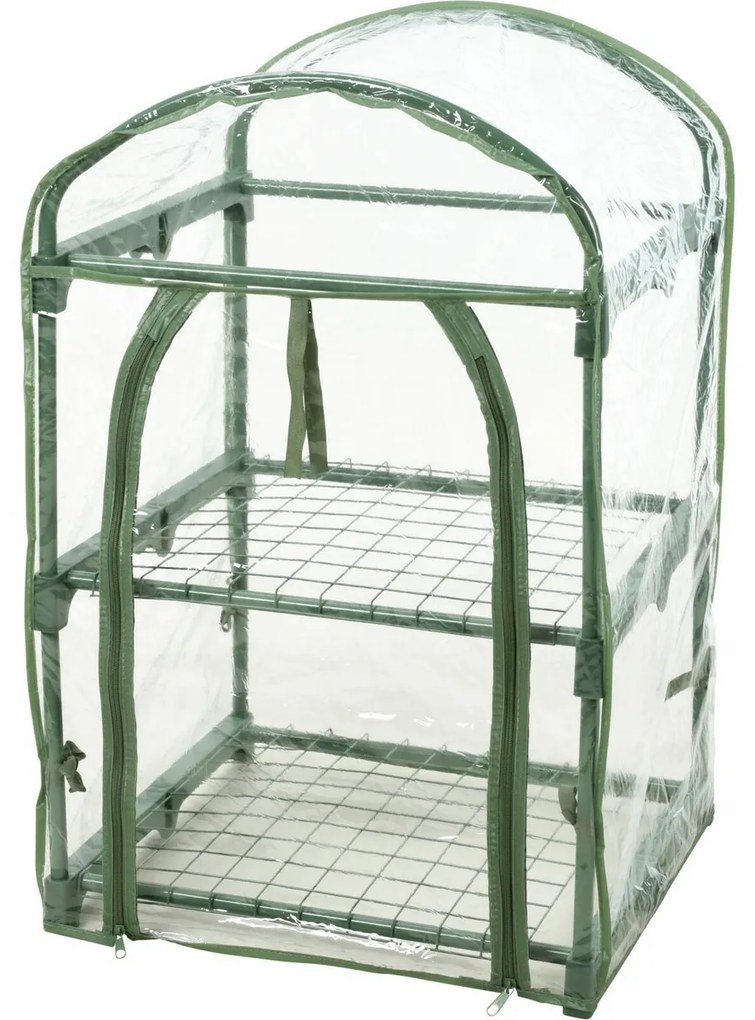 Szklarenka foliowa mini Fleure 50 x 45 x 84 cm, 2 półki