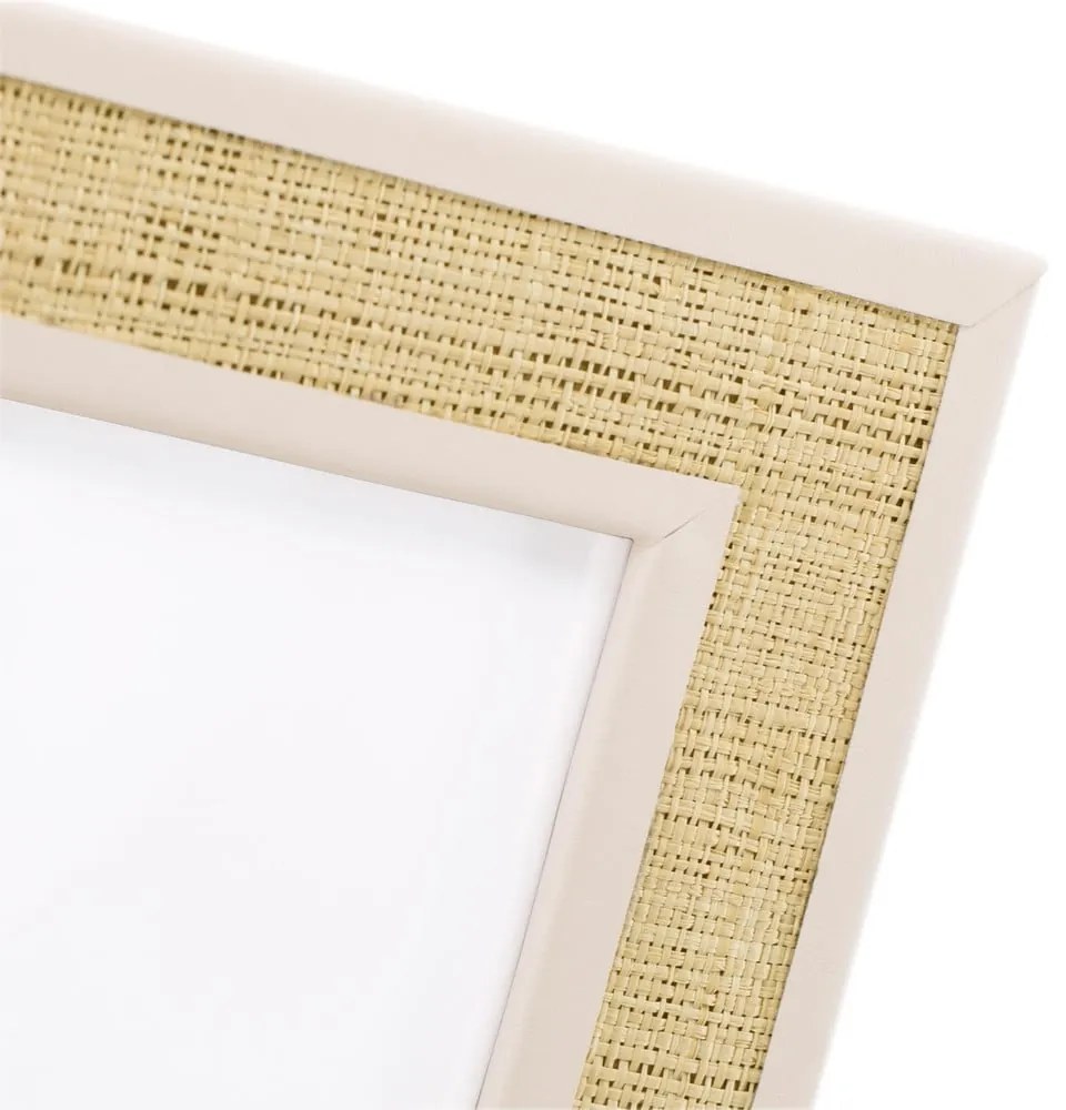 Plastikowa ramka stojąca w naturalnym kolorze 21x26 cm Rafi – Restilo