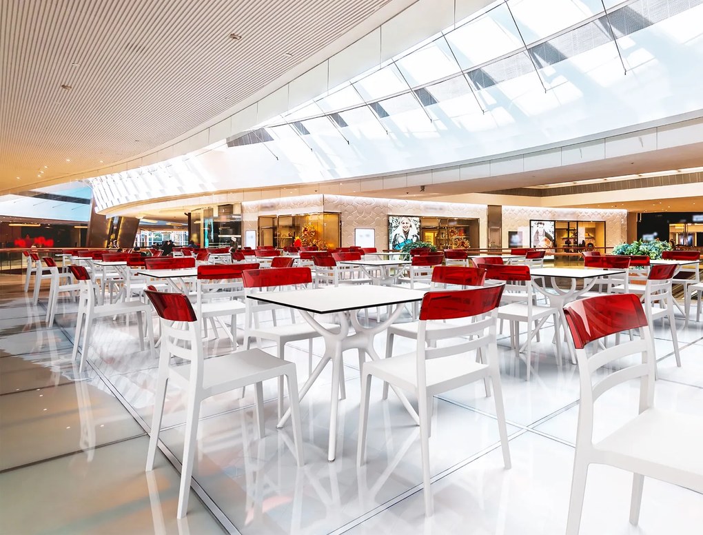 Stół do jadalni i kawiarni Air Table 80 kwadratowy