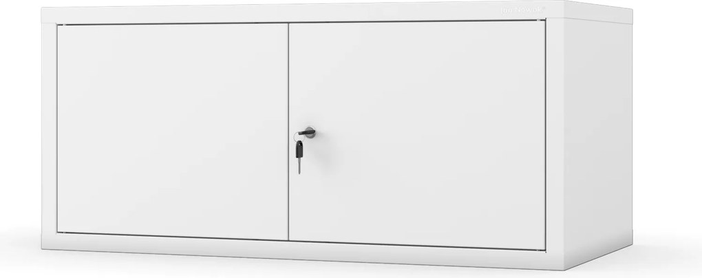 Nadstawka na szafę biała, 800x380x400 mm: EWA